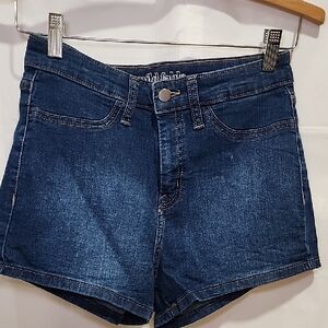 Wild Fable Blue Jean Shorts High-Waisted Casual